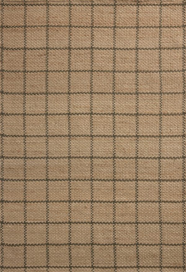 Chris Loves Julia x Loloi Fletcher FLE-01 Natural Olive Contemporary Power Loomed Rug Online Hot Sale