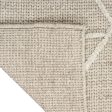 Calvin Klein CK044 Wander WND01 Taupe Contemporary Hand Woven Rug For Sale