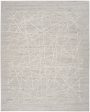 Calvin Klein CK044 Wander WND01 Grey Contemporary Hand Woven Rug Sale