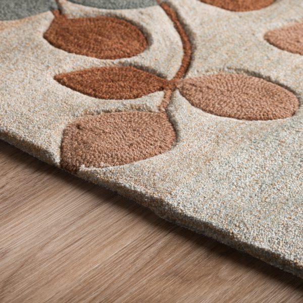 Dalyn Rugs Studio SD1 Mocha Contemporary Tufted Rug For Sale