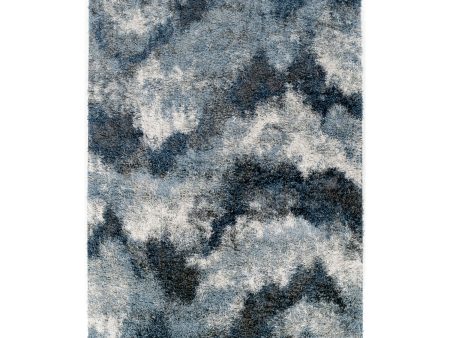 Dalyn Rugs Arturro AT7 Navy Transitional Shag Rug For Cheap