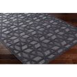 Surya San Diego SFG-2308 Black Modern Machine Woven Rug Cheap