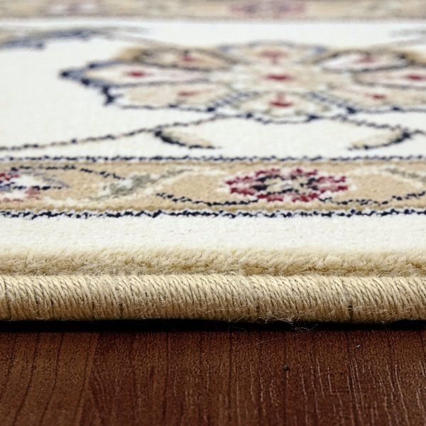 Dynamic Rugs Ancient Garden 57365 Ivory Ivory  Traditional Machine-Made Rug Online Hot Sale