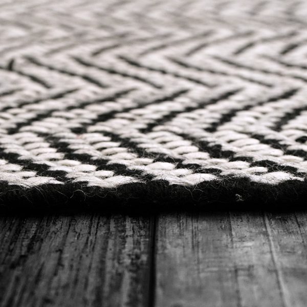 Dynamic Rugs Allegra 2986 Grey Ivory Black   Modern Handmade Rug Online Hot Sale