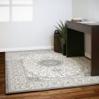 Dynamic Rugs Ancient Garden 57119 Cream Grey  Traditional Machine-Made Rug Sale