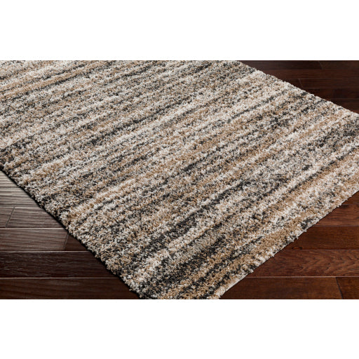 Surya Capella Shag CPS-2307 Light Brown Modern Machine Woven Rug For Discount