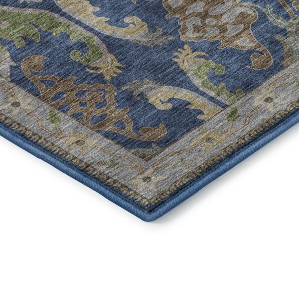 Dalyn Rugs Hatay HY6 Navy Traditional Machine Made Rug For Cheap