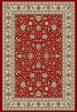 Dynamic Rugs Ancient Garden 57120 Red Ivory  Traditional Machine-Made Rug Discount