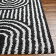 Surya Urban Shag USG-2318 Black Global Machine Woven Rug Supply