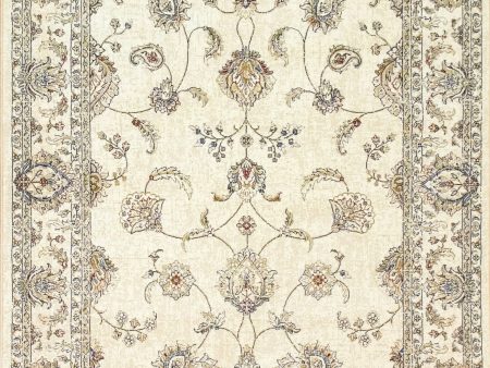 Dynamic Rugs Ancient Garden 57159 Ivory  Traditional Machine-Made Rug Supply