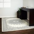 Dynamic Rugs Ancient Garden 57090 Cream Grey  Traditional Machine-Made Rug Online