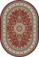 Dynamic Rugs Ancient Garden 57119 Red Ivory  Traditional Machine-Made Rug Online Sale