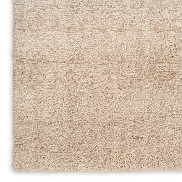 Calvin Klein CK043 Spun SPN01 Beige Contemporary Hand Knotted Rug Fashion