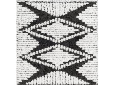 Surya Urban Shag USG-2329 Black Global Machine Woven Rug Sale