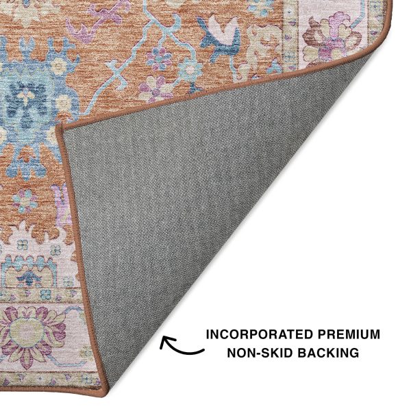 Dalyn Rugs Hatay HY7 Orange Traditional Machine Made Rug Online