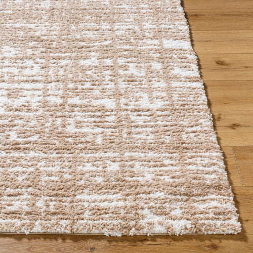 Surya Sacramento Shag SCS-2305 White Modern Machine Woven Rug Discount