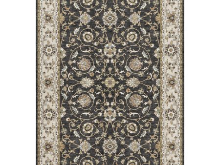 Dalyn Rugs Hatay HY1 Black Traditional Machine Made Rug Discount