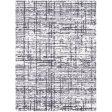 Surya Sacramento Shag SCS-2304 White Modern Machine Woven Rug Online now