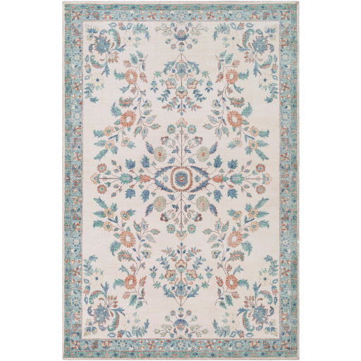 Surya Erin ERN-2307 Cream Traditional Machine Woven Rug Discount