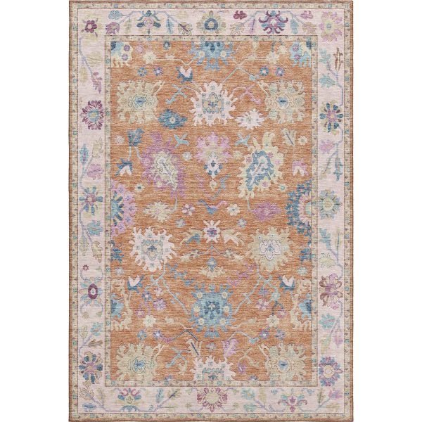 Dalyn Rugs Hatay HY7 Orange Traditional Machine Made Rug Online