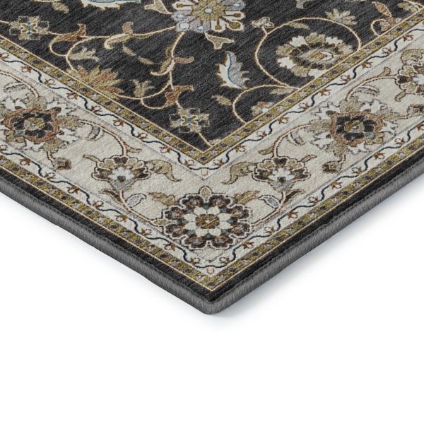 Dalyn Rugs Hatay HY1 Black Traditional Machine Made Rug Discount