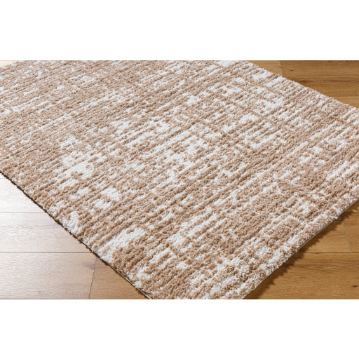 Surya Sacramento Shag SCS-2305 White Modern Machine Woven Rug Discount