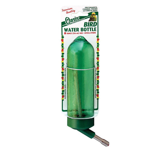 Oasis Bird Water Bottle Green, 1 Each 8 Oz by San Francisco Bay Brand Online now