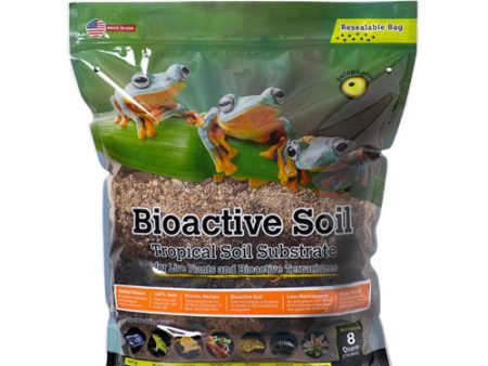 Galapagos Bioactive Tropical Soil Substrate Stand-Up Pouch 1 Each 8 qt by Galapagos Cheap