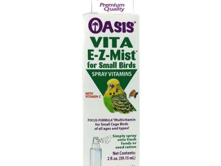 Oasis VITA E-Z-MIST Multivitamin Spray for Small Birds 1 Each 2 Oz by San Francisco Bay Brand Online