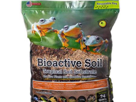 Galapagos Bioactive Tropical Soil Substrate Stand-Up Pouch 1 Each 24 qt by Galapagos Sale